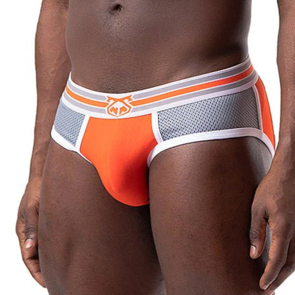 Nasty Pig - Xposed Classic Brief - Orange/Grey