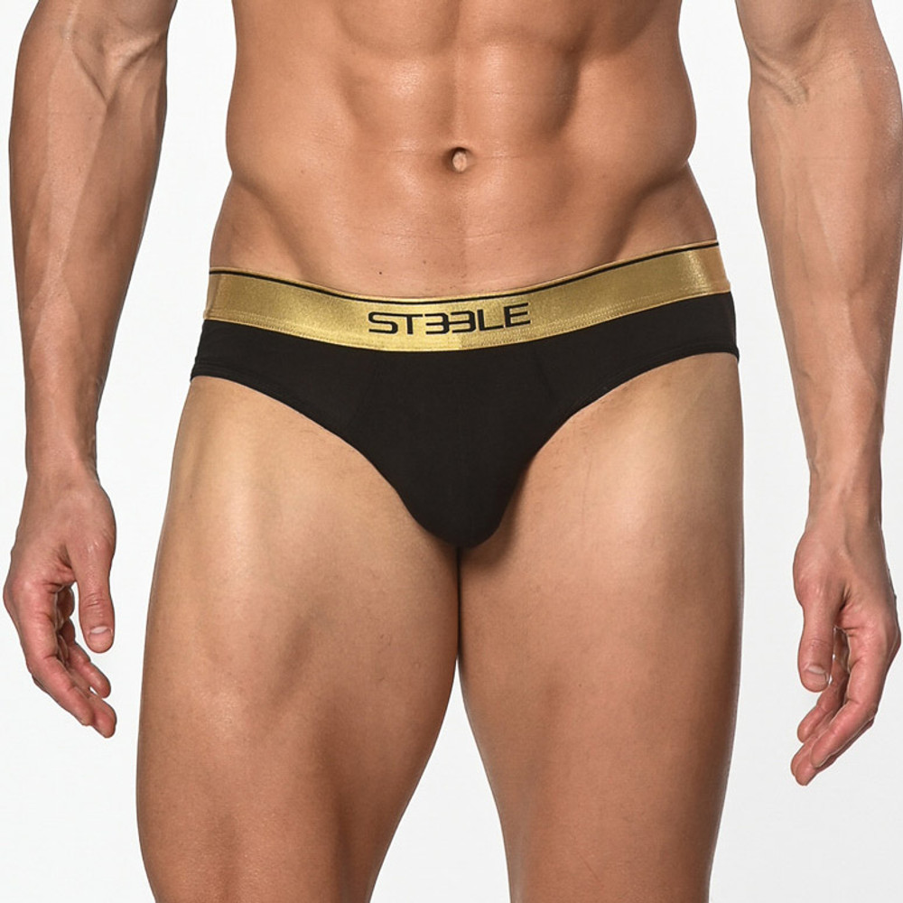 St33le - Bamboo Low Rise Brief - Black