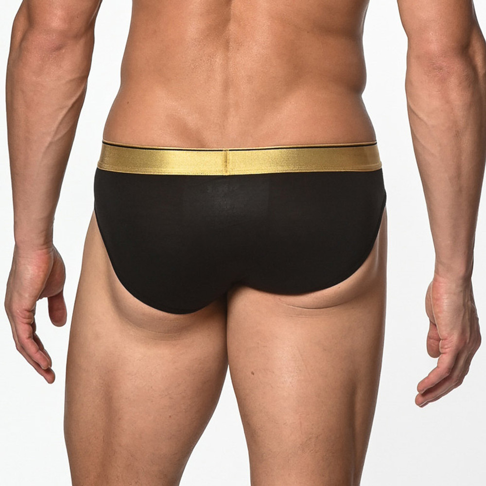 St33le - Bamboo Low Rise Brief - Black