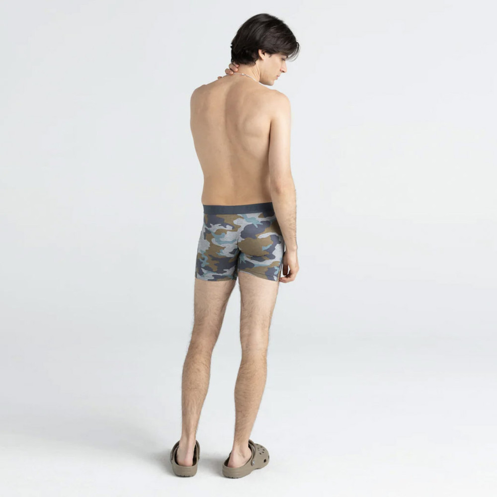 SAXX - VIBE Super Soft Boxer Brief - Grey Supersize Camo