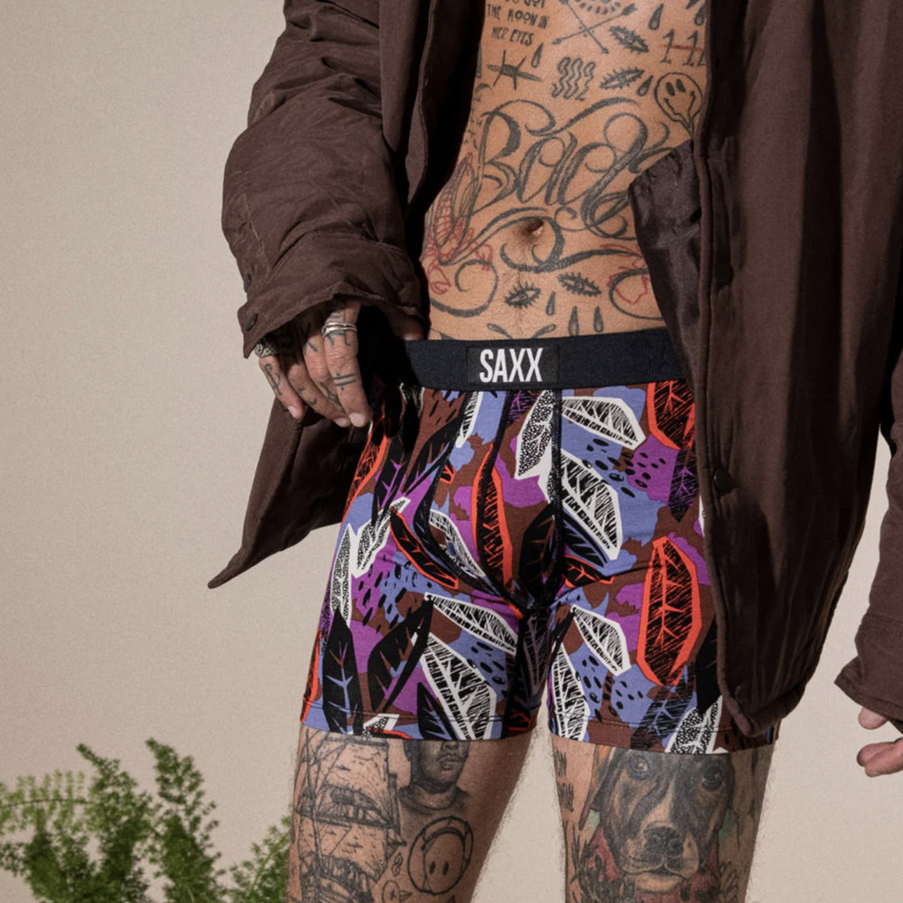 SAXX - VIBE 2-Pack Super Soft Boxer Brief - Tropic Jungle/Asher