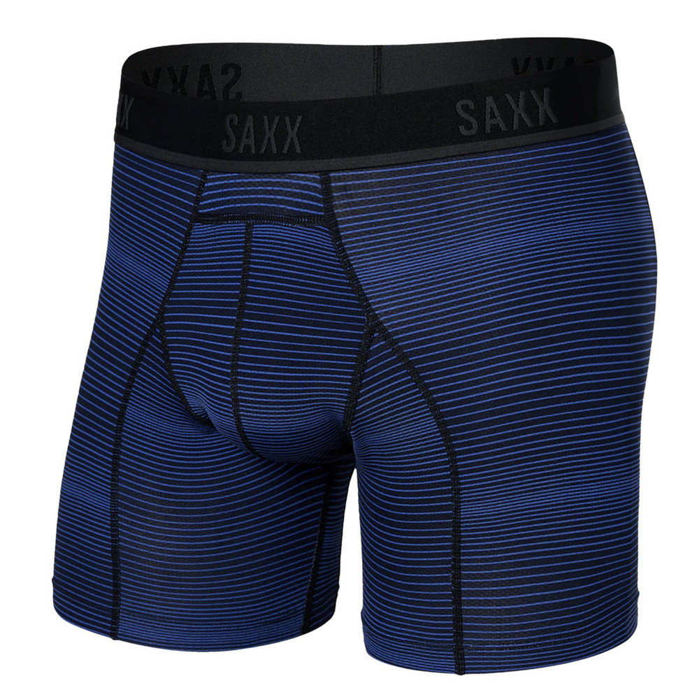 Saxx - Kinetic Light Compression Mesh - Variegated Stripe Blue