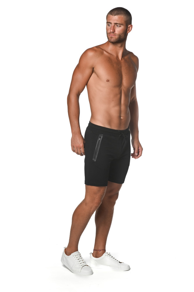 ST33LE - Fleece Flex Stretch Shorts - Stealth Black