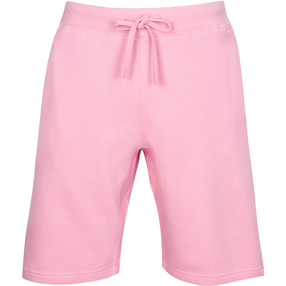 Three Layer - 11" Fleece Shorts - Pink
