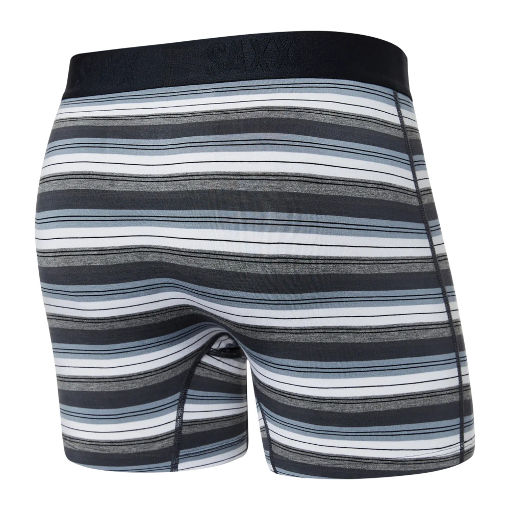 SAXX - Vibe Boxer Briefs - Grey Stripes