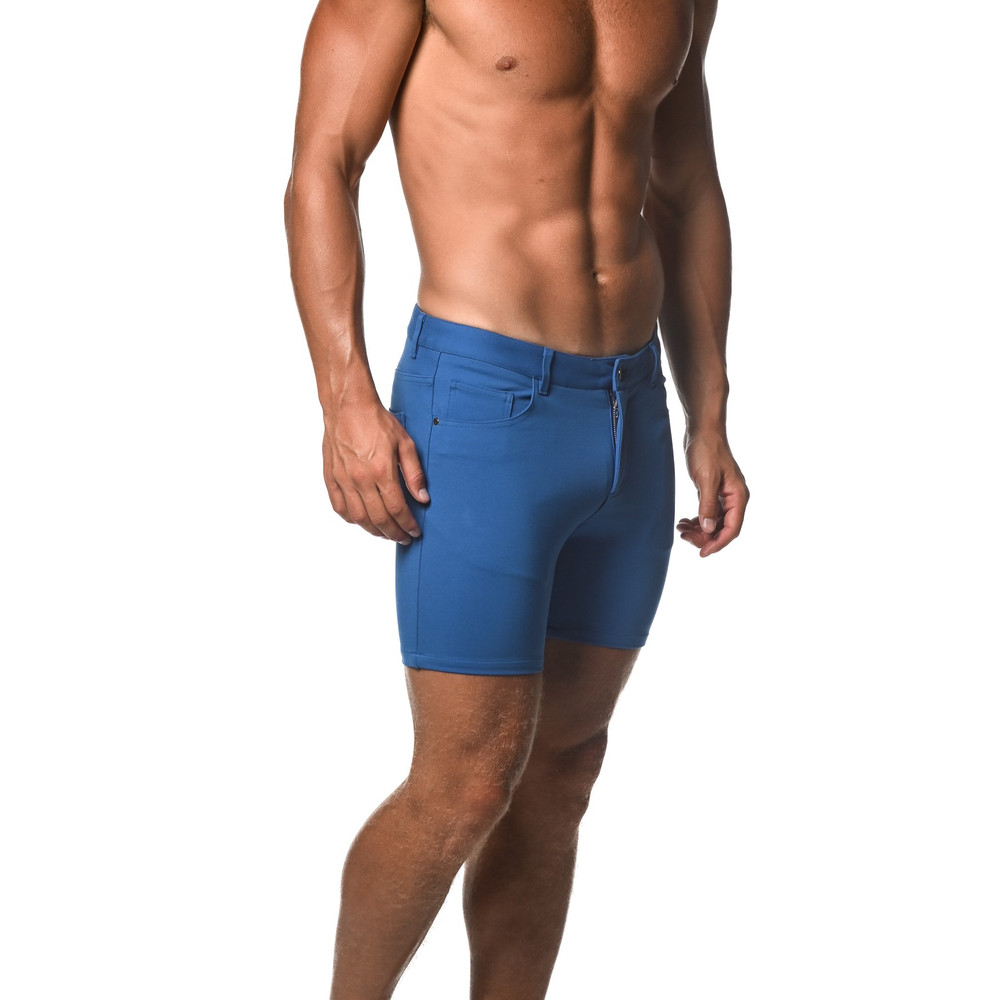 ST33LE - 5" Stretch Knit Shorts - Vivid Blue