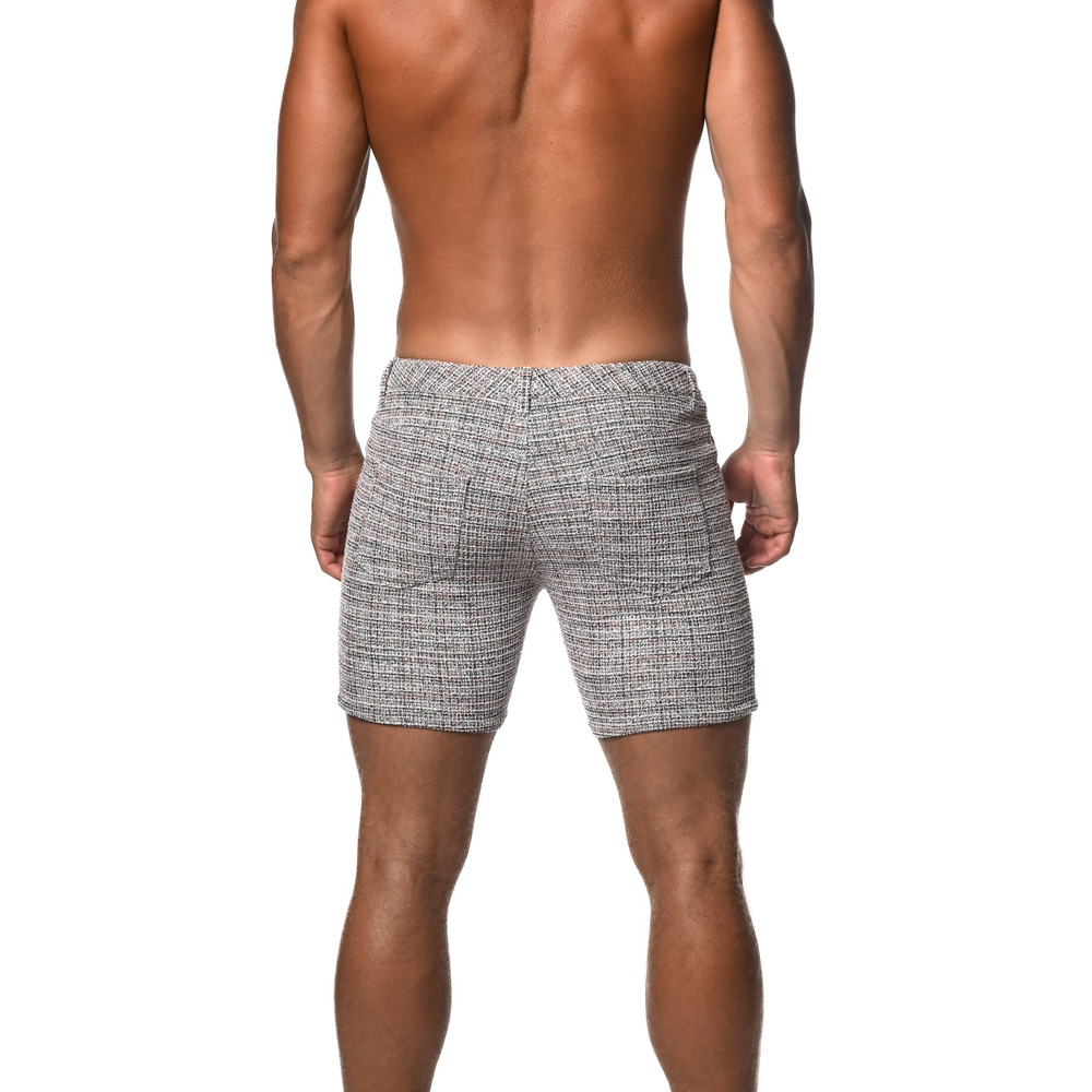 ST33LE - Limited Edition 5" Stretch Knit Shorts - Blush Tweed