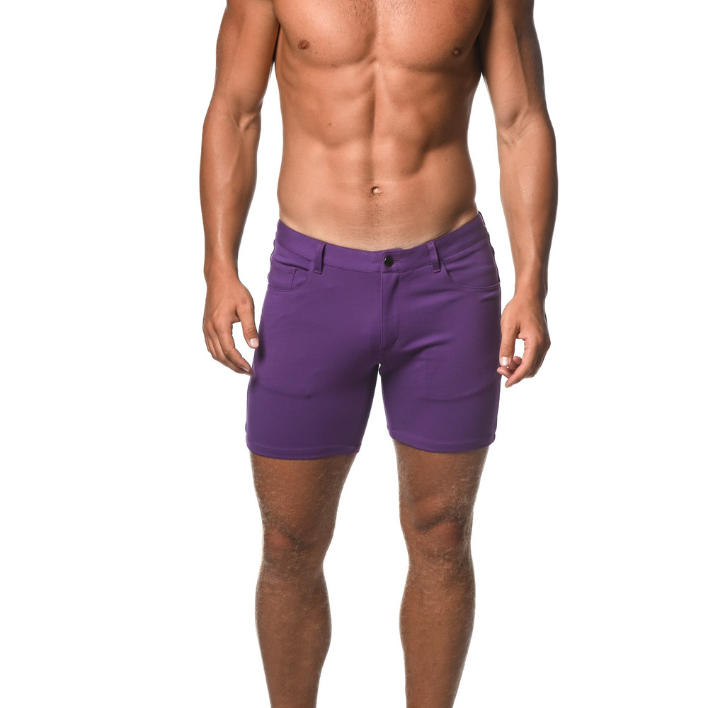 ST33LE - 5" Stretch Knit Shorts - Ultra Violet