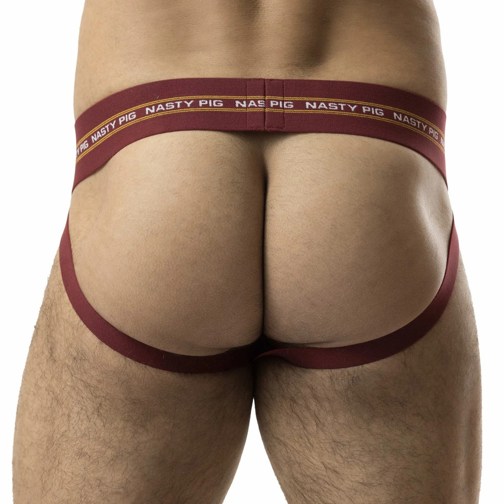 Nasty Pig - Core Jockstrap 3.0 - Burgundy/Goldenrod