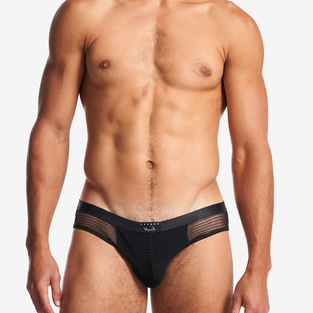 TEAMM8 - Manuel Sheer Bikini Brief - Noir