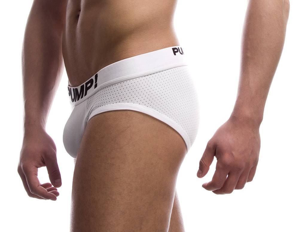 PUMP! White Classic Brief