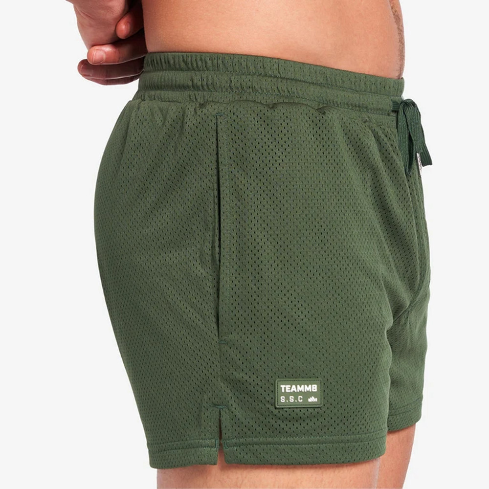 Teamm8 - SSC Mesh 3" Short - Forest Green