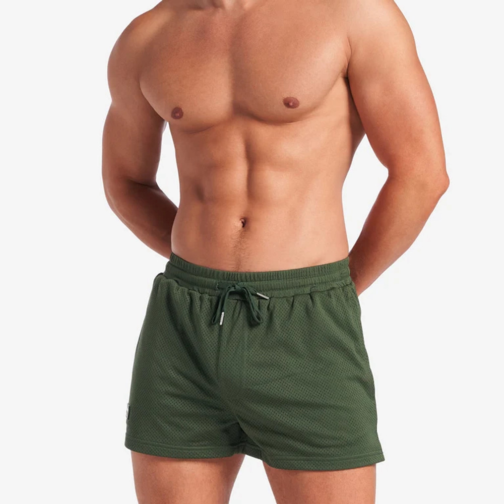 Teamm8 - SSC Mesh 3" Short - Forest Green