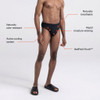 SAXX - DropTemp Cooling Cotton Brief - Tidal Camo Blue