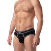 Nasty Pig - Core Y-Front Brief - Black/Grey