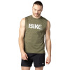 Bike - Sleeveless Logo T-Shirt - Olive