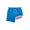 Island Haze - Compression Liner Swim Shorts - Blue