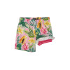 Island Haze - Compression Liner Swim Shorts - Floral Pink