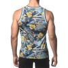 ST33LE - Printed Stretch Mesh Tanktop - Navy / Royal Floral