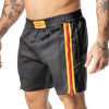 Nasty Pig - Contender Short - Black/ Red / Gold