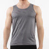 ST33LE - Textured Stretch Mesh Performance Tanktop - Grey ST33LE - Textured Stretch Mesh Performance Tanktop - Grey