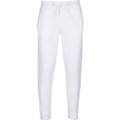 Three Layer - Fleece Joggers - White