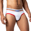 Bike - Cotton Stretch Brief - White