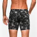 St33le - 5” Stretch Knit Jeans Shorts - Combat Wave Camo