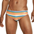 Speedo - Printed One Swim Brief - Vibe Stripe