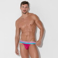 CODE 22 - Bright Mesh Jockstrap - Pink