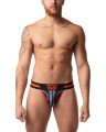 Nasty Pig - Static Jockstrap - Grey/Flame