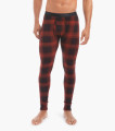 2(X)IST -Essential Cotton Long John Pant - Red/Black Plaid