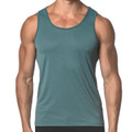 ST33LE - Textured Mesh Tank Top - Aegean Angles