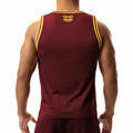 Nasty Pig - Rush Basketball Jersey - Burgundy/Goldenrod