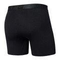 SAXX - 22nd Century Silk Boxer Briefs - Black