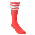 Nasty Pig Hook'd Up Sock - Coral/White