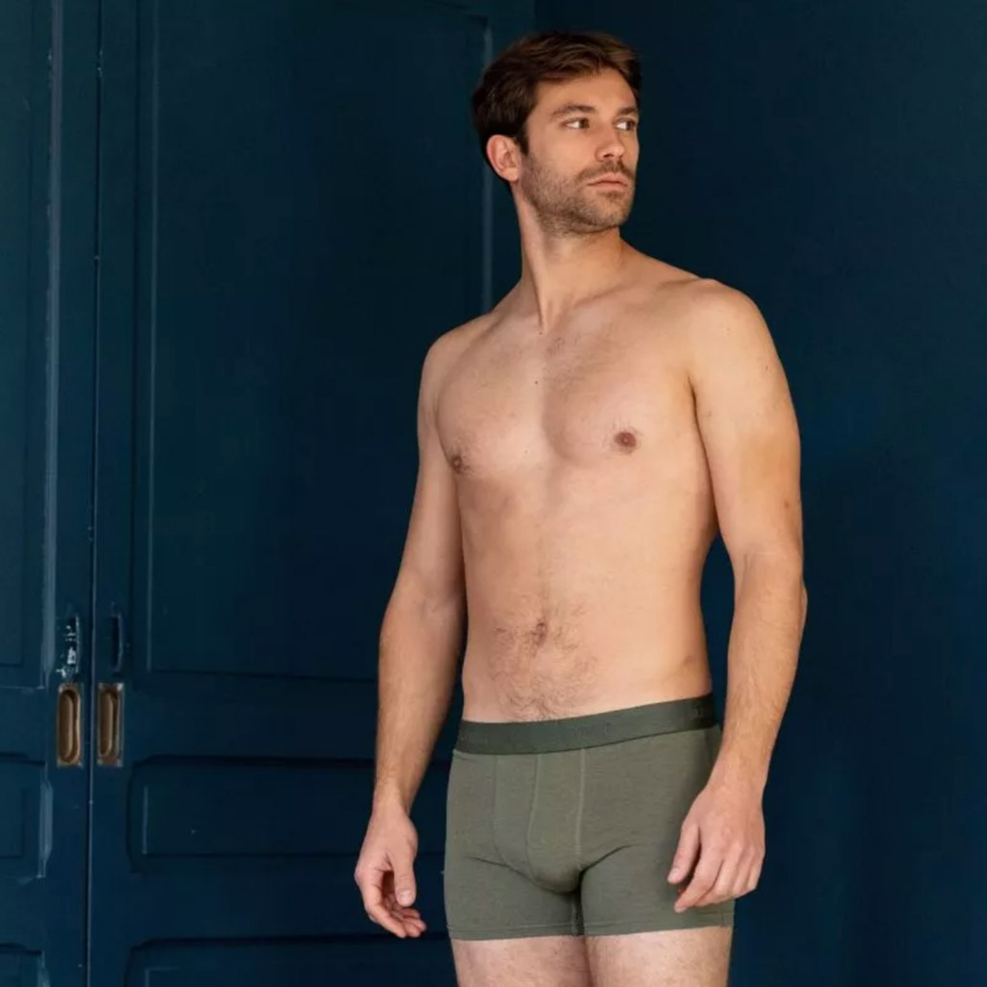 Organic cotton boxer shorts - for men - Polar Bear| BILLYBELT