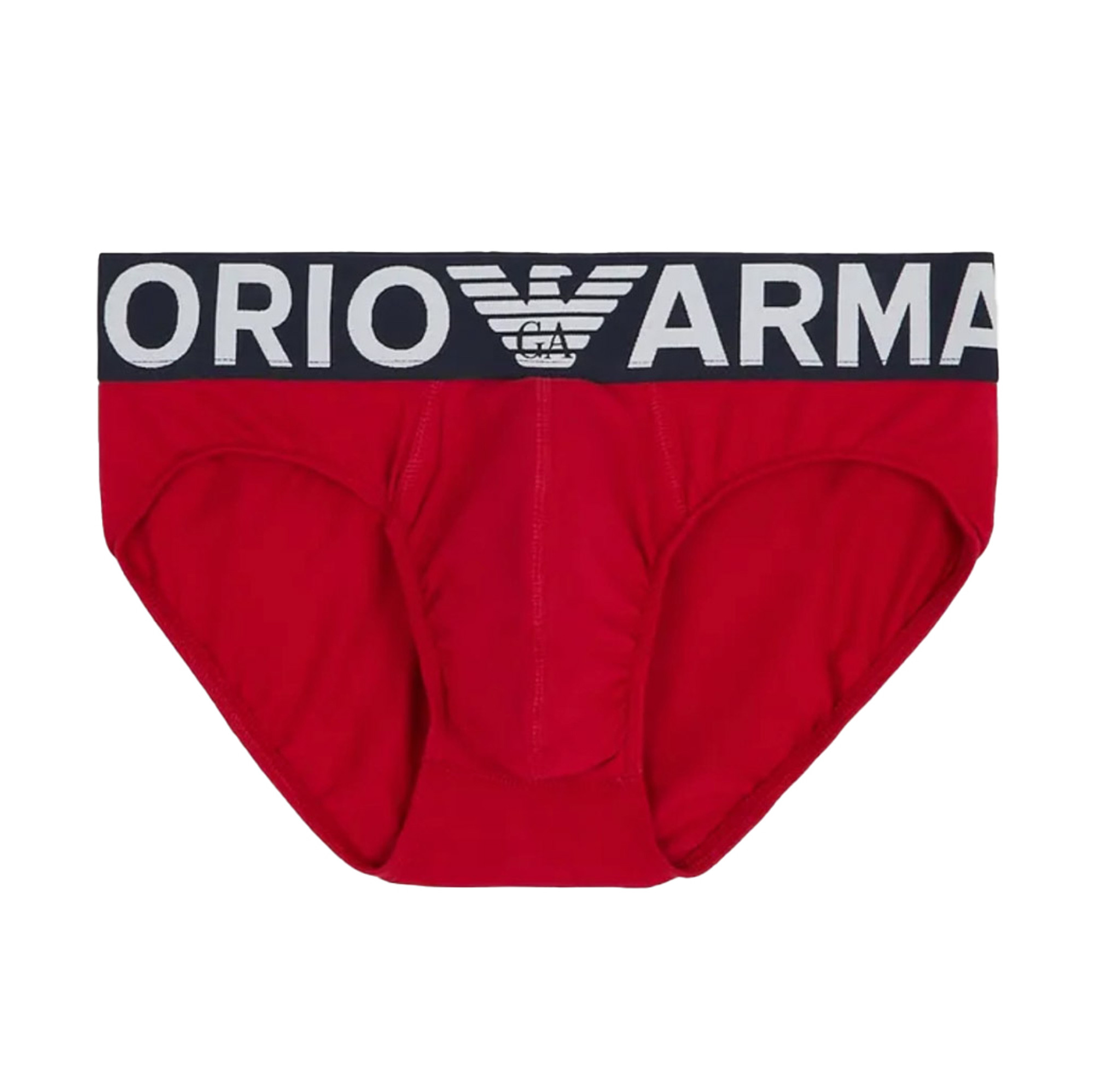 Emporio Armani Mega Logo Brief Cherry