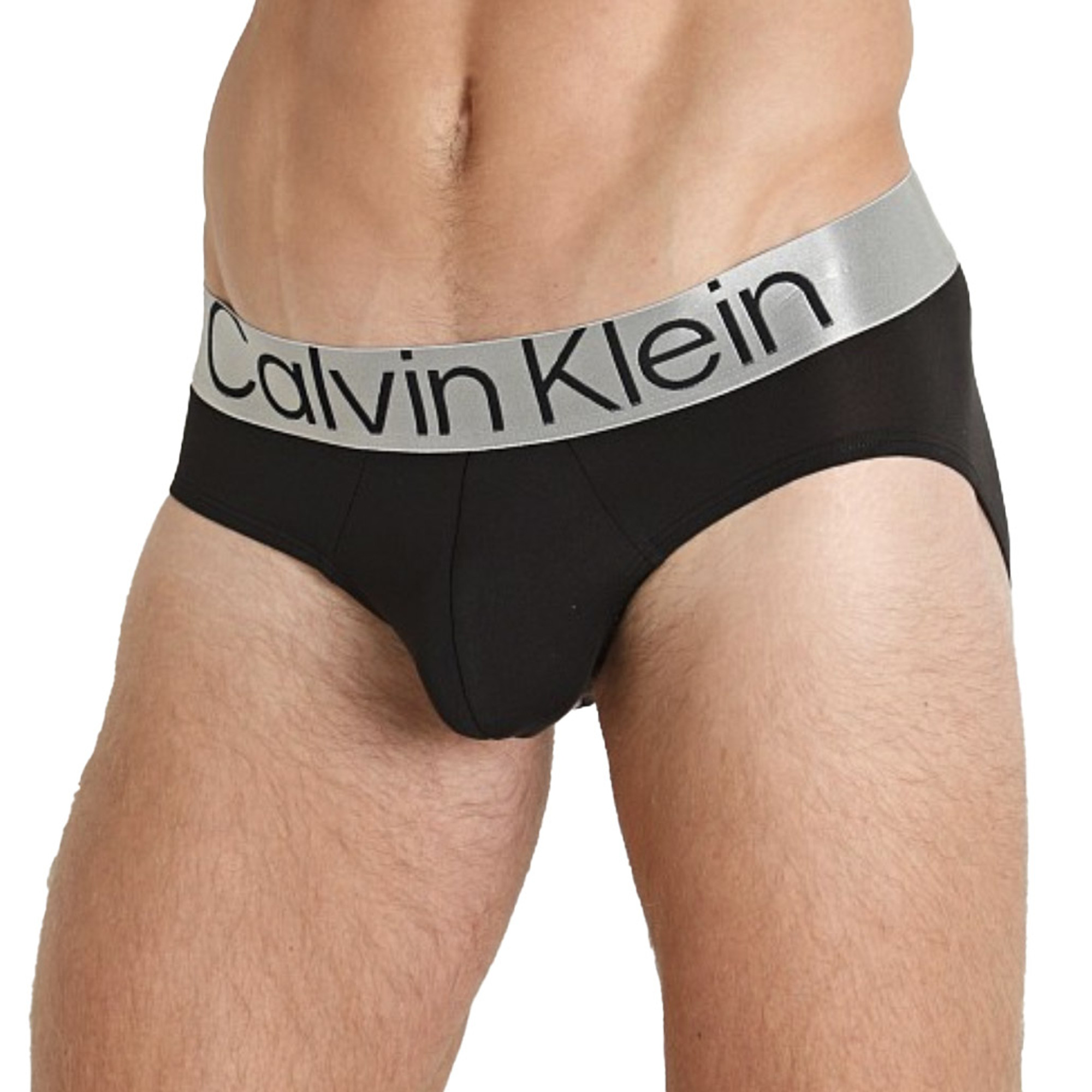 Calvin Klein Men's Athletic Active 4-way Stretch Hip Briefs In Black