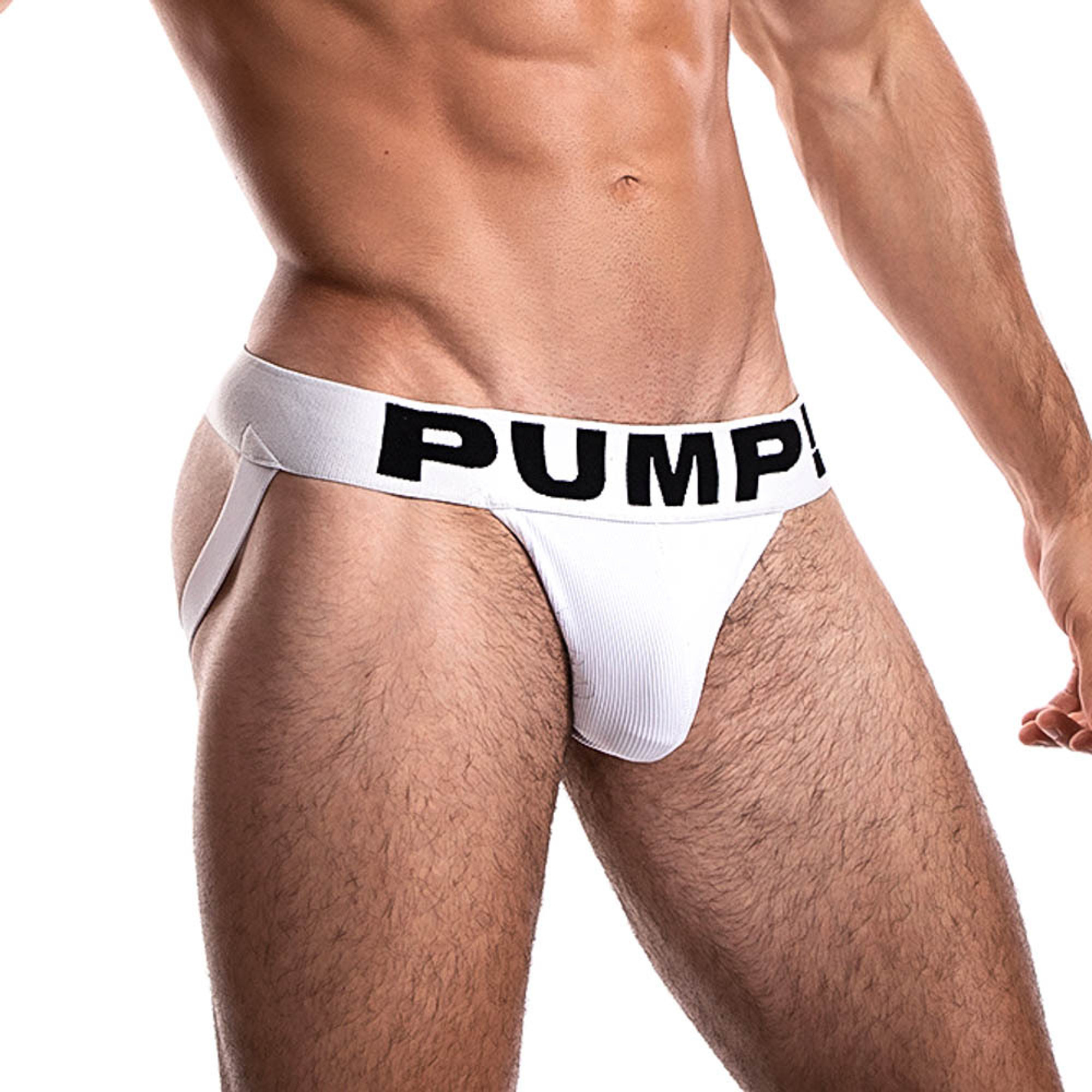 Jockstrap Pride White