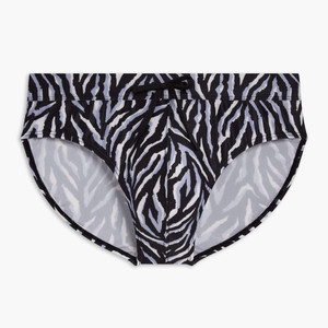 2(X)IST - RIo Swim Brief - Zebra