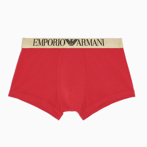 Emporio Armani - Shiny Logo Trunk - Lacquer Red