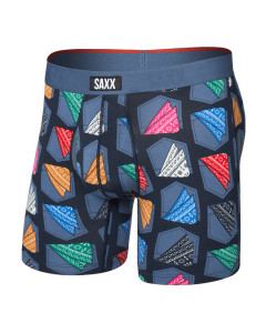 Saxx - Vibe Xtra Soft Boxerbrief - Hankercheif India Ink  - HII