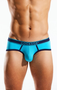 Cocksox - Bamboo Sport Brief - Glacial Blue
