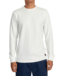 RVCA - Dayshift Thermal Long sleeve - Off White