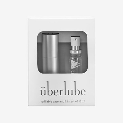 Überlube Refillable Travel - Silver