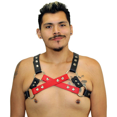 Montrose Forge - Bulldog Crossover Harness - Red/Black