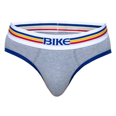 Bike - Cotton Stretch Brief - Gray