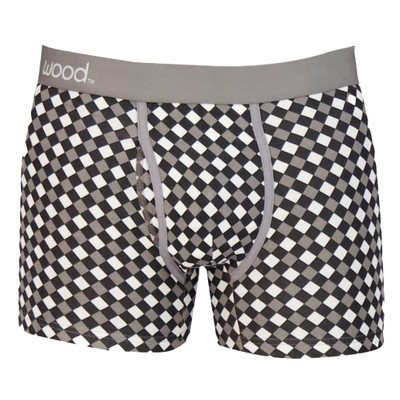 Wood - Boxer Brief w/ Fly - B/W Dimension