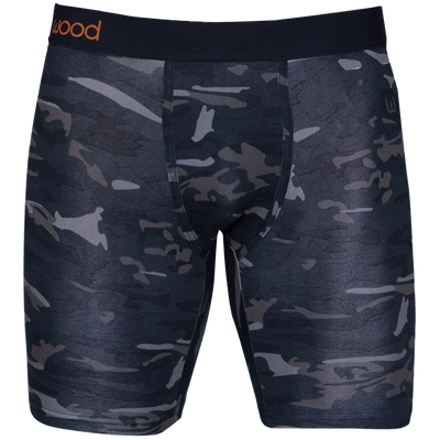 Wood - BIker Brief w/ Fly - Forest Camo